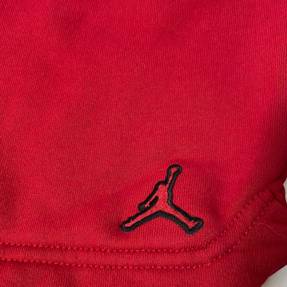 Mens XXL red Jordan fleece shorts